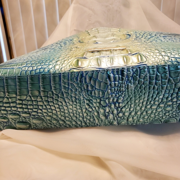 🌊BRAHMIN TABITHA BAG & ADY WALLET - SEAFOAM OMBRE - SET NWT🌊 🚨PRICE IS FIRM🚨 - Picture 7 of 16